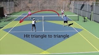 Helle Tennis Tips: Triangles and Diamonds (Part 1)