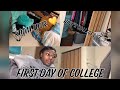 First Day of College | Room Tour