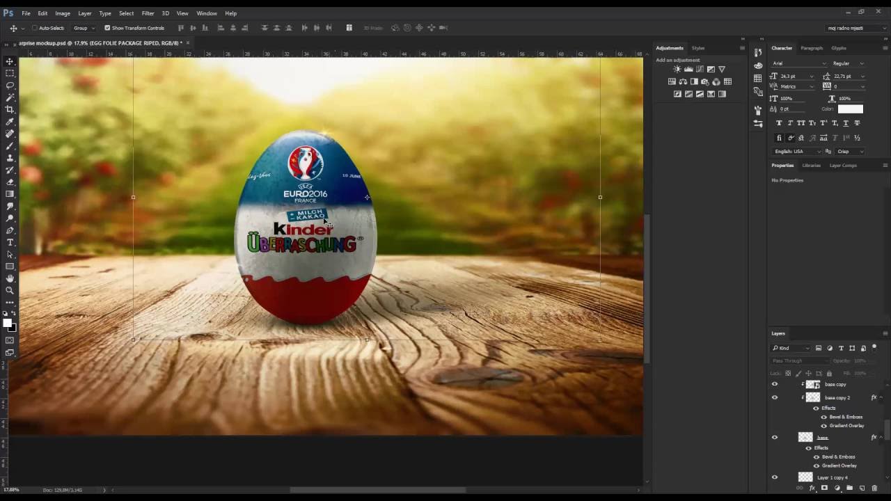 Download Free Kinder Surprise Egg Mockup Package Youtube PSD Mockup Template
