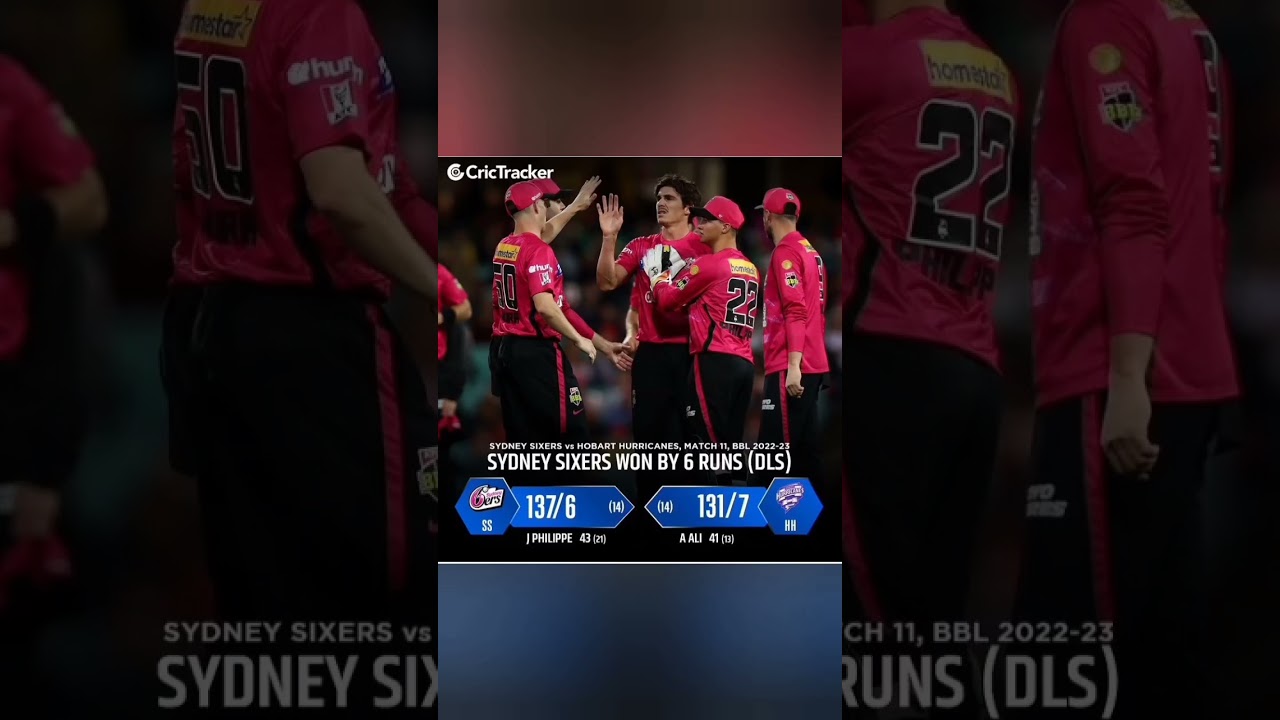 Sydney sixers vs Hobart hurricanes, match 11, BBL 2022-2023#🔥💯