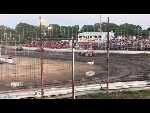 Brady Sexton 8-11-23 Eco mod heat race Boyd Raceway