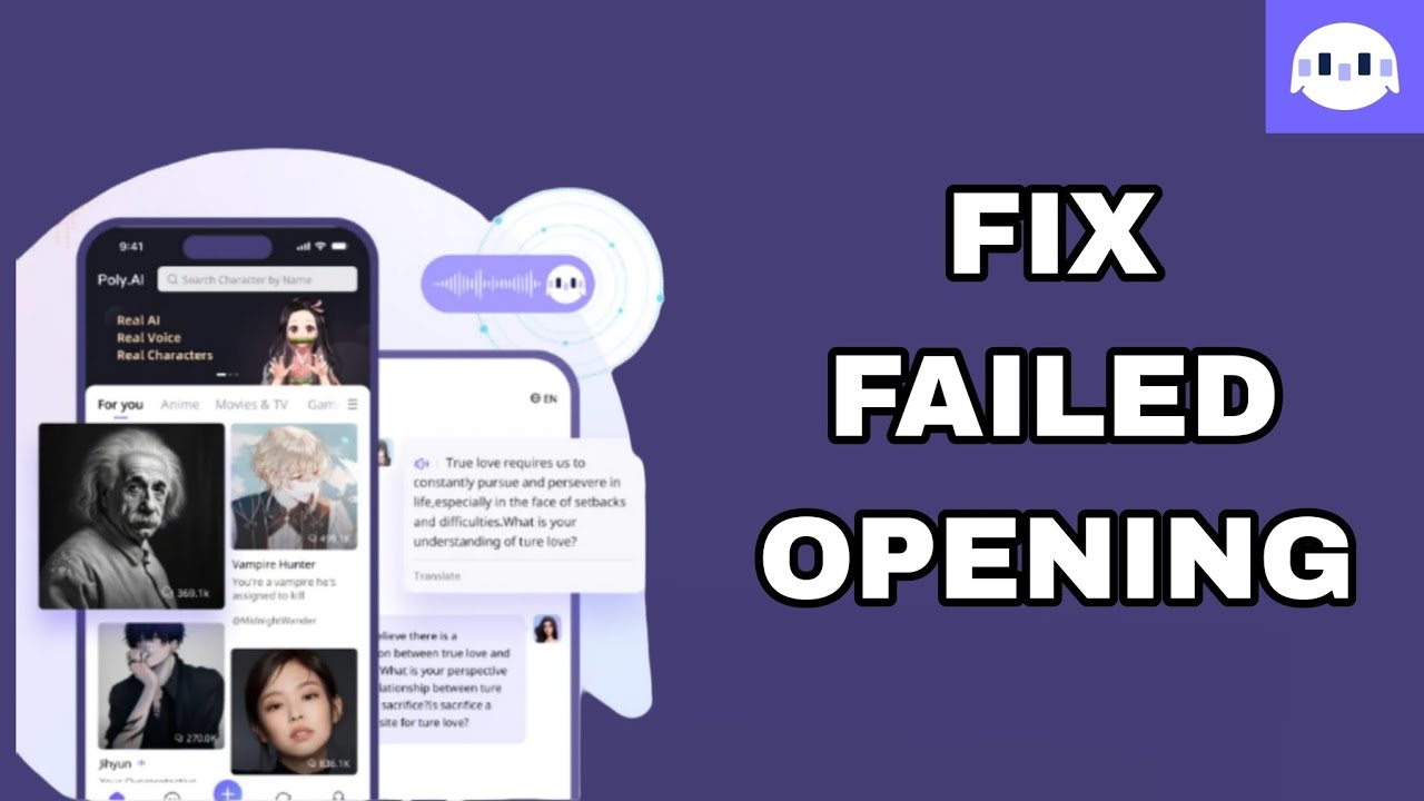 How To Fix And Solve Failed Opening On Poly.Ai App | Final Solution ...
