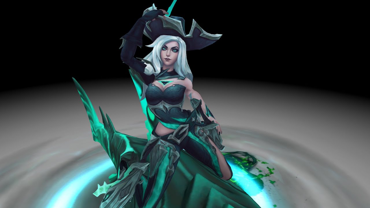 RUINED Miss Fortune Skin Abilities & Model Showcase