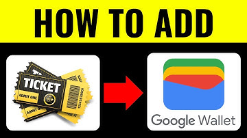 How To Add Concert Tickets To Google Wallet 2025 (FULL GUIDE)