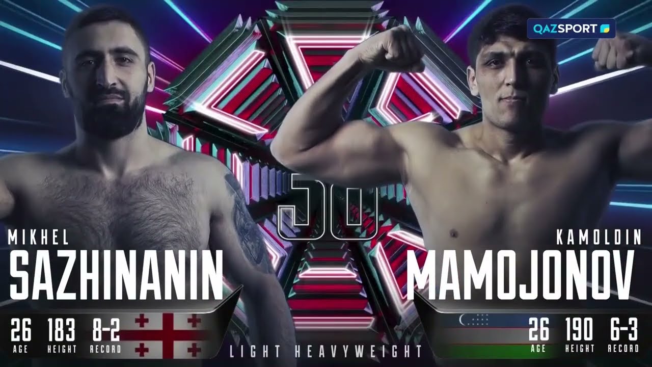 ММА «OCTAGON 38». Михел Сажианин (Грузия) - Камолдин Мамаджонов (Узбекистан)
