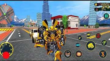 Bumblebee New Transformers Game 2020 - Helicopter Car Robot Bike Transform #2 - Android Gameplay FHD