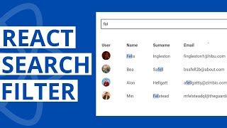 React Search Filter Tutorial Beginner to Advanced