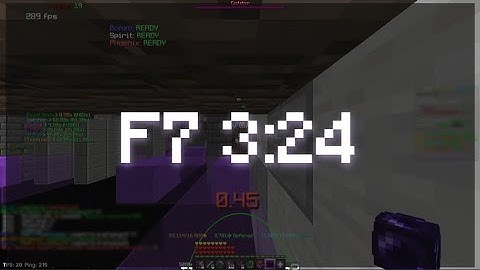 3:24 F7 POV | Hypixel Skyblock