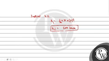 An object of mass \( 10 \mathrm{~kg} \) is moving with velocity of \( 10 \mathrm{~ms}^{-1} \). A...