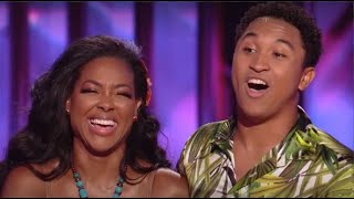 DWTS 🍑Kenya Moore Difficult Dance Routine Brandon Criticize- 💜💙For Brooklyn-Brandon Honorable