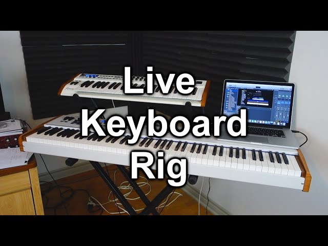 Tour of My Keyboard Live Rig (Mainstage 3, Arturia Keylab 88, Macbook Pro) class=