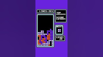 NES Tetris - Crazy Killscreen Dig + Perfect Clear!