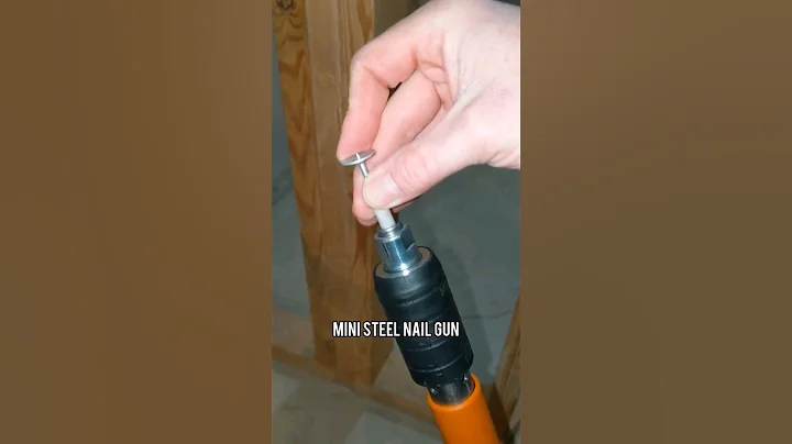 Mini Steel Nail Gun #youtubeshorts #nails #diyshorts