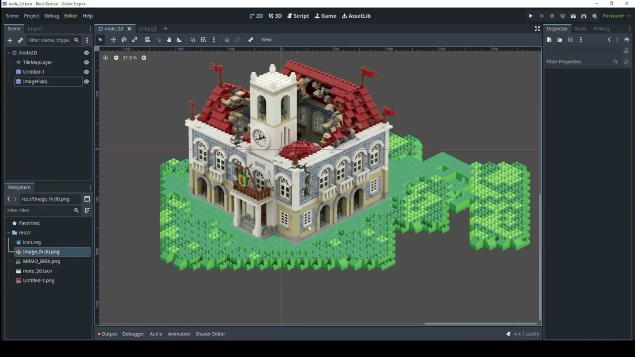Godot - Isometric blocks game system