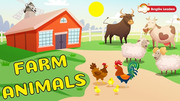 Động vật trong trang trại - Farm animals - Từ vựng tiếng Anh | Tiếng Anh trẻ em | BingGo Leaders