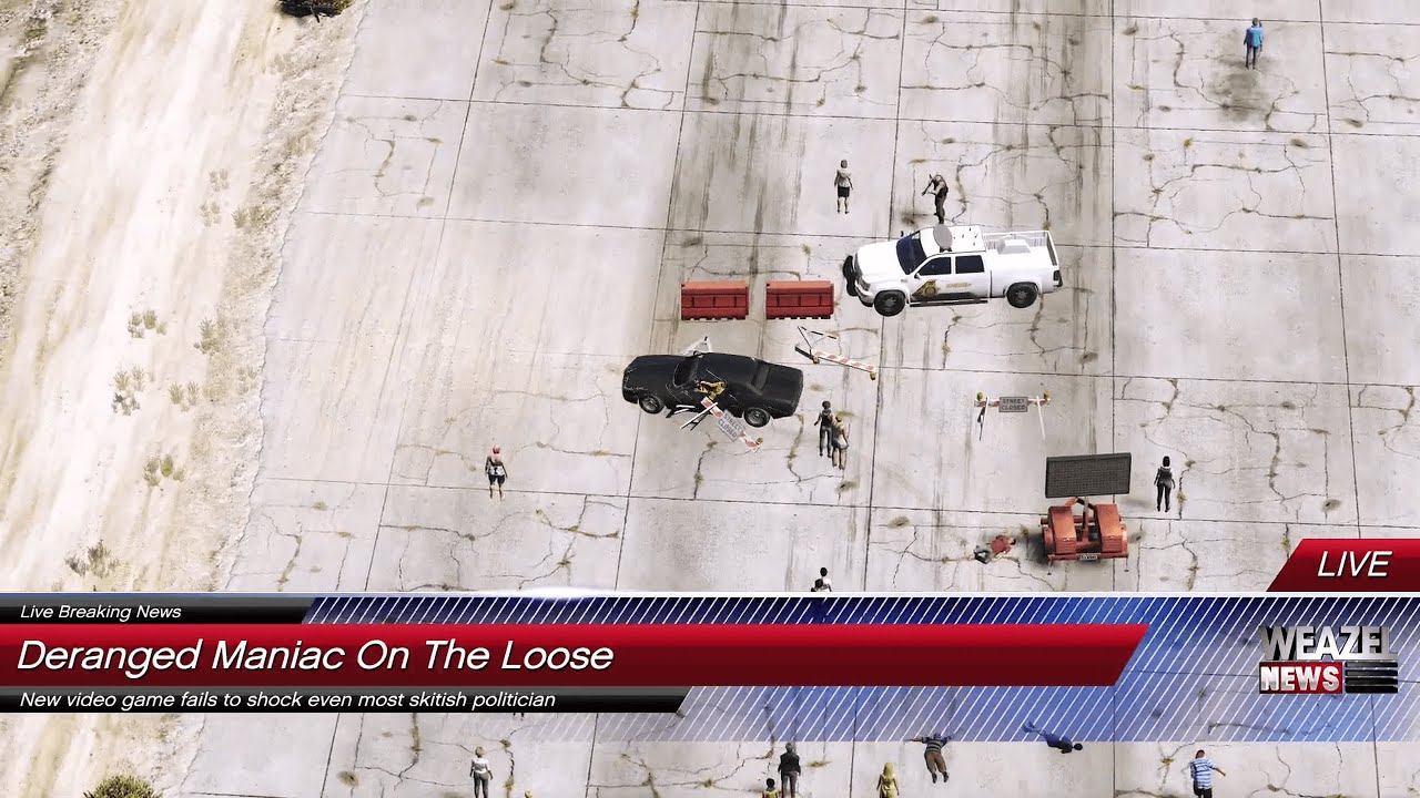 GTA V RDE E&E - 100 NPCs Hit & Run Special + Ten Star Escape