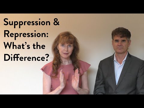 Suppression & Repression: What’s the Difference?