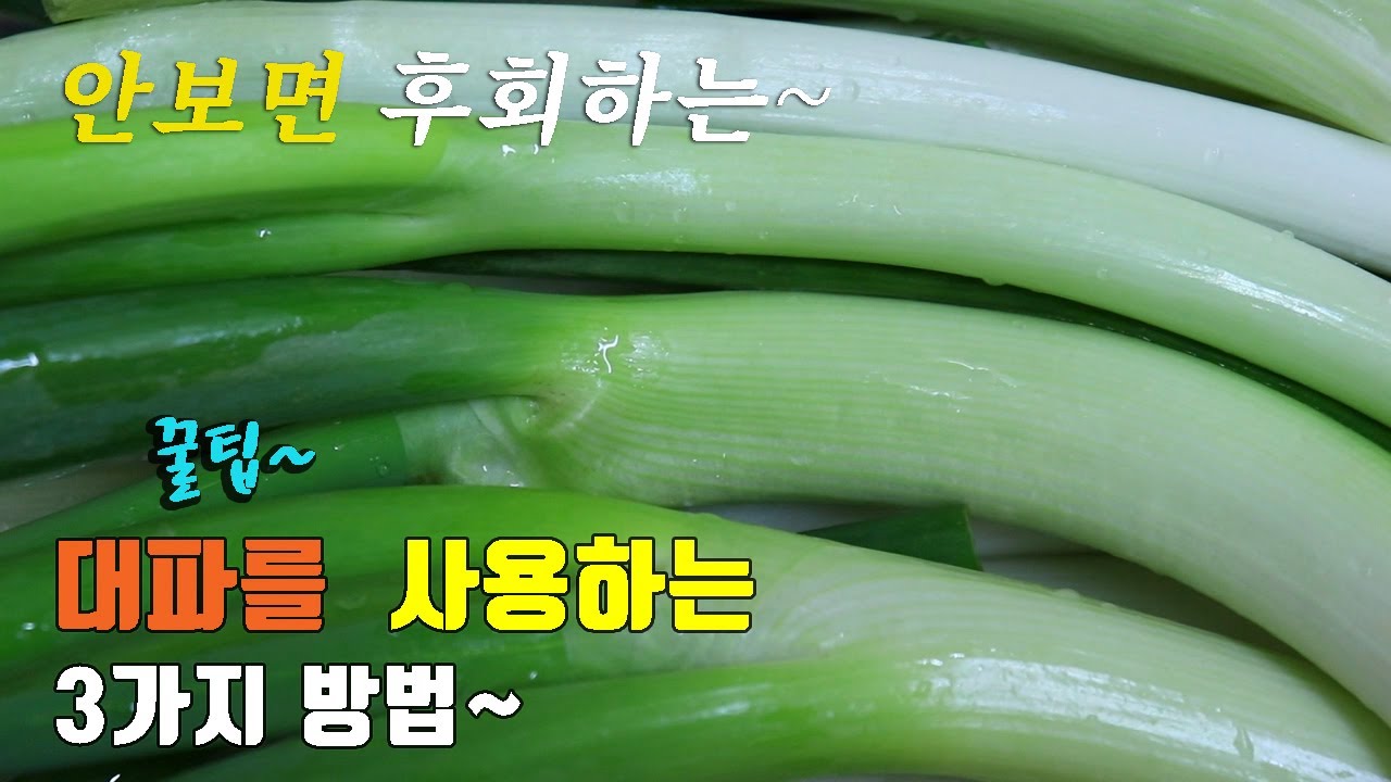 3 3 Kinds Of Green Onion Cooking Korea Food Recipe 3-3-kinds-of-green-onion-cooking-korea-food-recipe