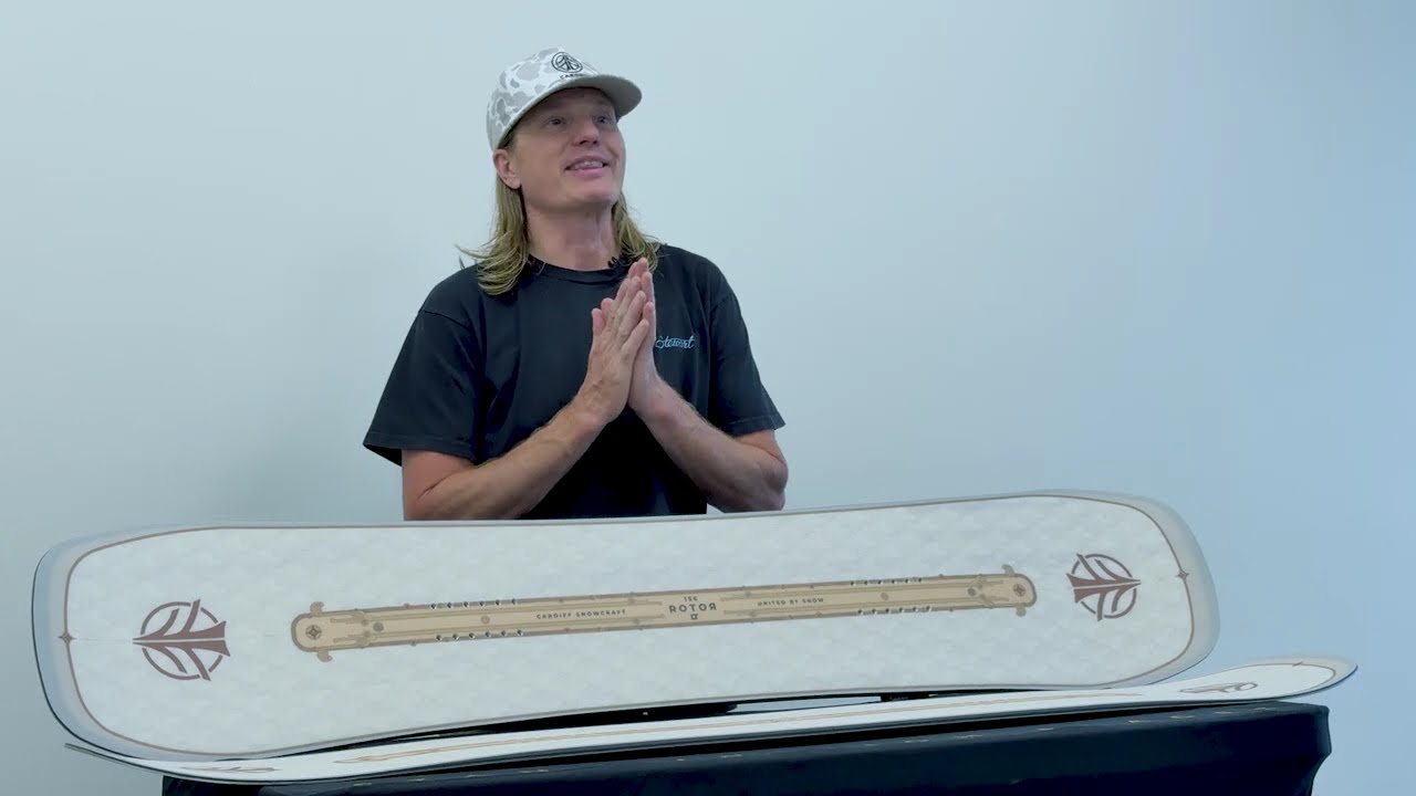 Preview of Cardiff Snowcraft Rotor DT Snowboard 156cm Video