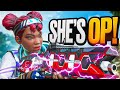 Abusing Lifeline with her NEW Dazzling Denim Skin! (Apex Legends)