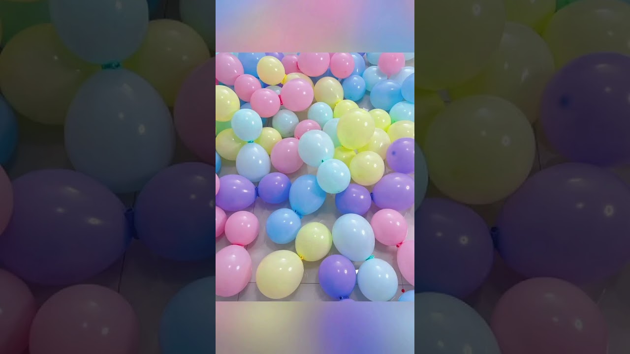 Macaron latex balloons