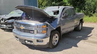 BSAP #209627 2015 CHEVY SILVERADO 1500 LT Z71 5.3L AT 4X4 100,107 MILES