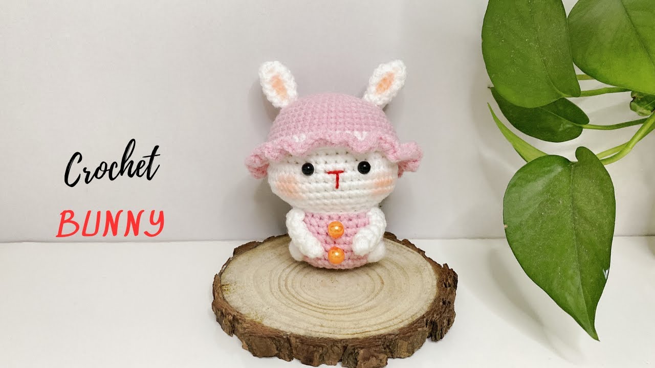 Crochet Fruit Bunny Easy, Cute / Step By Step Tutorial 🐰🍓