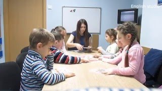 English for kids 5-6 years old. Vocabulary &quot;The City&#39;&#39;. Английский для детей