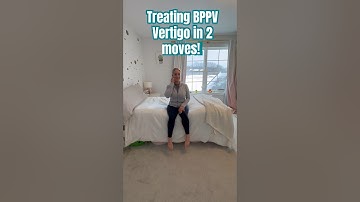 Get rid of vertigo in 2 minutes (BPPV treatment at home) Different from Epley #vestibular