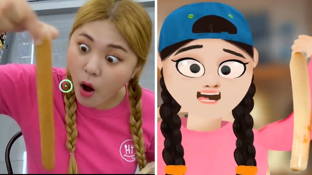Compare 하이유 VS Dona Animation 먹방! Mukbang Korea Convenience Store YouTube