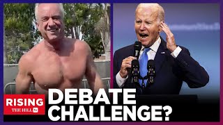 Super Buff RFK JR Posts WORKOUT Vid; Dares Biden To Debate Him: Rising