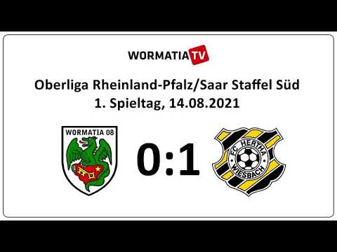 Spielbericht Wormatia Worms - Hertha Wiesbach 0:1 (14.08.2021)