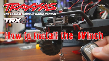 Traxxas TRX4 - How to Install the Winch (GR)