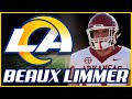 Rams select their backup center beaux limmer