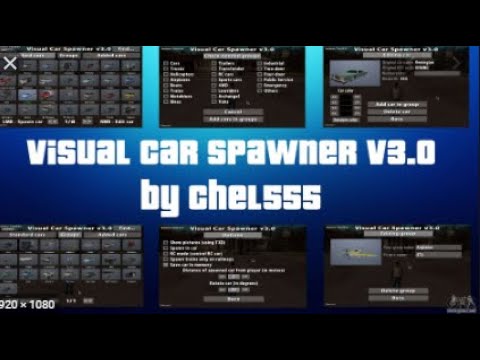 HOW TO INSTALL VISUAL CAR SPAWNER IN GTA SAN ANDREAS - YouTube