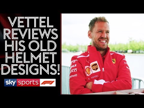 EXCParaffinsIVE! Sebastian Vettel reviews his old helmets and plays Backgammon!