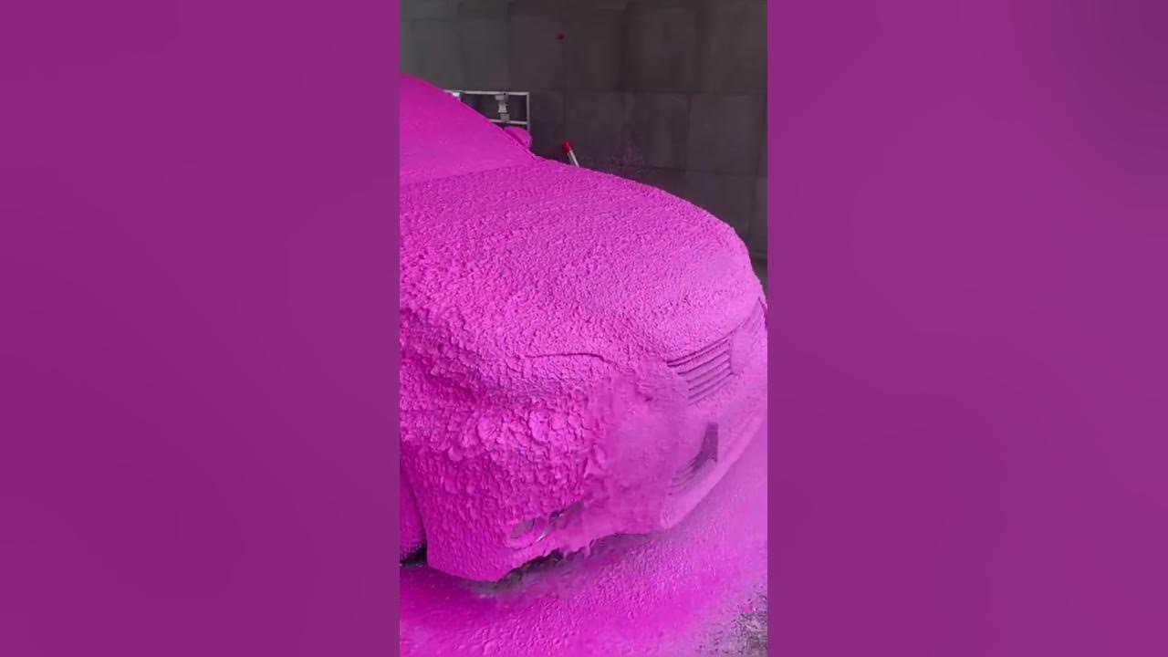 Розовая пена для МСО !!! Лучшее оборудование для моек самообслуживания ...