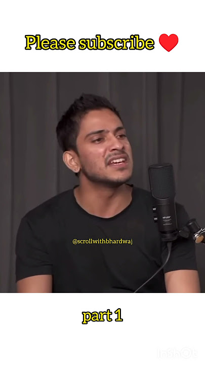 Purav jha in podcast part 1 #podcast please like comment share and subscribe ♥️ @scrollwithbhardwaj