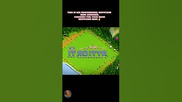 clash of clan showcase base by the name IT ADITYA// COC base art