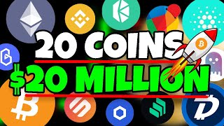 TOP ALTCOINS SEPTEMBER 2020 - 20 Coins to $20 Million - Top Altcoins to GET RICH for 2020