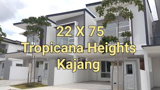FOR SALE | 22 X 75 Double Storey Terrace House @ Tropicana Heights Kajang