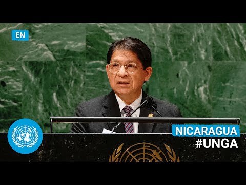 🇳🇮 Nicaragua - Minister for Foreign Affairs Addresses UN General Debate, 76th Session (EN) | #UNGA