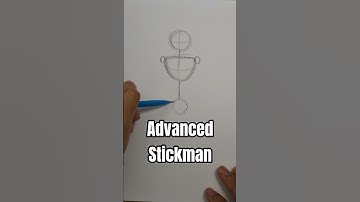 How to Draw Stickman #art #drawing