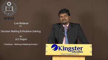 DECISION MAKING AND PROBLEM SOLVING