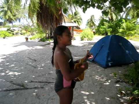 Chant de Polynesie au ukulele - Tikehau