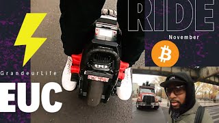 This IS Your SIGN TO RIDE EUC I Intro to CRYPTO IRL Commentary#electricunicycle#onewheel#crypto