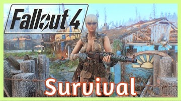 Fallout 4 modded SURVIVAL Playthrough - Part 2