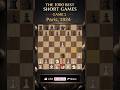 Mate in only 4 moves 😳 | #chess #chessgame #chessshorts #chesslover #carlsen #fide #chesstraps