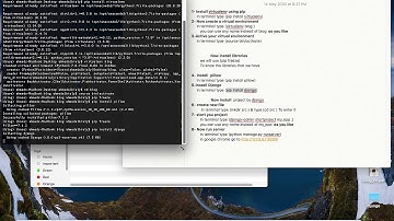 How Install Django or any libraries using pip install virtualenv in mac  & linux