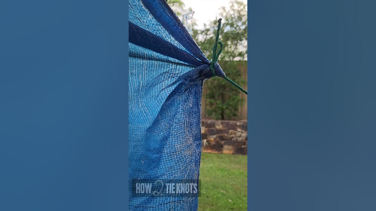 How to STRETCH A TARP 